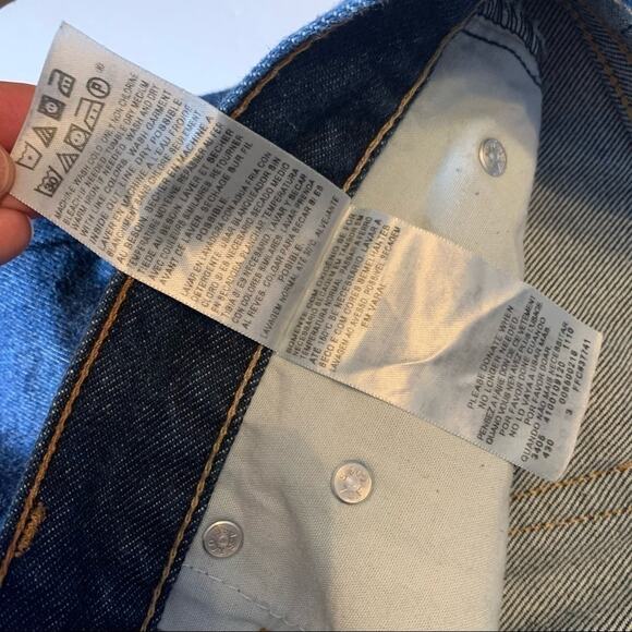 Levi’s 550 relaxed straight leg blue jeans 32x29 - Picture 6 of 9